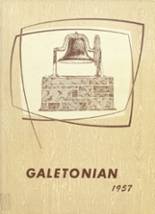Galeton High School 1957 yearbook cover photo