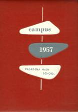 1957 Pasadena High School Yearbook from Pasadena, California cover image