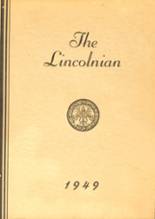 Lincoln Academy 1949 yearbook cover photo