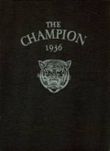1936 Bloomfield High School Yearbook from Bloomfield, New Jersey cover image