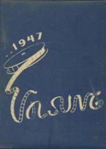 Downey High School 1947 yearbook cover photo