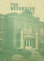 1952 Menard Memorial High School Yearbook from Alexandria, Louisiana cover image