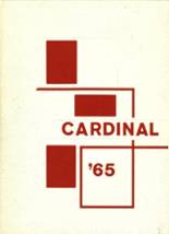 Leroy-Ostrander High School 1965 yearbook cover photo