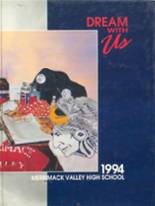 Merrimack Valley High School 1994 yearbook cover photo