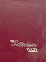 1952 Octavia High School Yearbook from Colfax, Illinois cover image