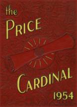 Price Memorial College 1954 yearbook cover photo