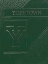 Yorktown High School 1986 yearbook cover photo