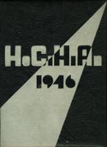 Homer City High School 1946 yearbook cover photo