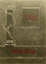 Erie High School 1966 yearbook cover photo