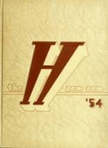 Mt. Healthy High School 1954 yearbook cover photo