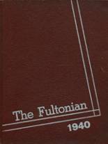 Fulton High School 1940 yearbook cover photo