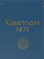 Xaverian Brothers High School 1972 yearbook cover photo