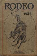 Roundup High School 1925 yearbook cover photo