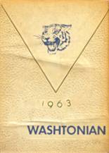 Washington High School 1963 yearbook cover photo
