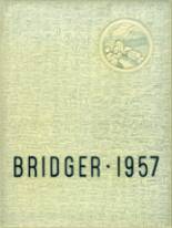 Ambridge High School 1957 yearbook cover photo