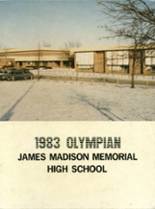 James Madison Memorial High School 1983 yearbook cover photo