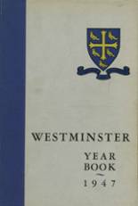Westminster School 1947 yearbook cover photo