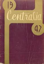Bay City Central High School 1947 yearbook cover photo