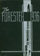 Forest Park High School 406 1936 yearbook cover photo