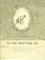 Hughes Springs High School 1949 yearbook cover photo