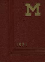 Holy Family High School 1951 yearbook cover photo