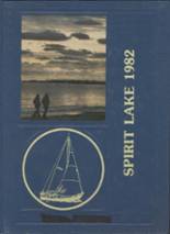 Spirit Lake High School 1982 yearbook cover photo