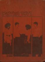 Patrick Henry High School 1971 yearbook cover photo