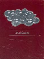 Maiden High School 1980 yearbook cover photo