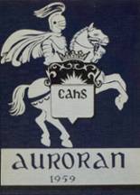 1959 East Aurora High School Yearbook from East aurora, New York cover image