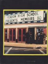 Yeadon High School 1980 yearbook cover photo