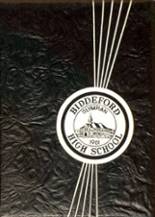 Biddeford High School 1961 yearbook cover photo