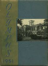 Trinity High School 1951 yearbook cover photo