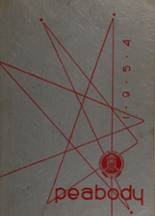 1954 Peabody High School Yearbook from Pittsburgh, Pennsylvania cover image