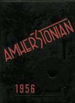 Amherst Steele High School 1956 yearbook cover photo