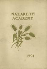 Nazareth Academy 1921 yearbook cover photo