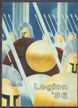 Layton High School 1986 yearbook cover photo