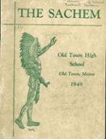 Old Town High School 1948 yearbook cover photo