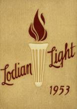 Lodi Academy 1953 yearbook cover photo