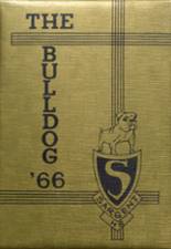 Sargent High School 1966 yearbook cover photo