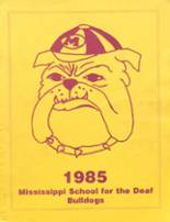 Mississippi School for the Deaf 1985 yearbook cover photo