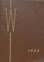 Waupaca High School 1942 yearbook cover photo