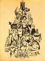Rush Henrietta High School 1971 yearbook cover photo