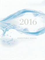 2016 Asher High School Yearbook from Asher, Oklahoma cover image