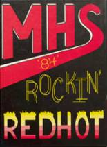 1984 Madison High School Yearbook from Madison, Nebraska cover image