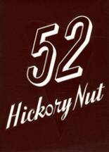 Hickory High School 1952 yearbook cover photo