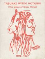 Crazy Horse High School 1977 yearbook cover photo