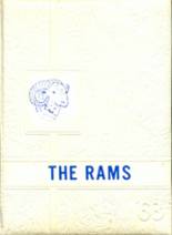 R. L. Norris High School 1963 yearbook cover photo