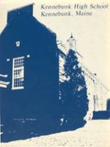 Kennebunk High School 1981 yearbook cover photo