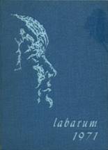 1971 St. Mary Cathedral High School Yearbook from Saginaw, Michigan cover image