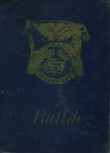 Coleman High School 1954 yearbook cover photo